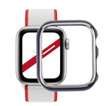 Capa protetora para relógio em PC com eletroforese bicolor, para Apple Watch Series 3 & 2 & 1 38mm