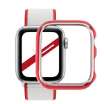 Capa protetora para relógio em PC com eletroforese bicolor, para Apple Watch Series 3 & 2 & 1 38mm
