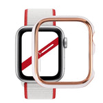 Capa protetora para relógio em PC com eletroforese bicolor, para Apple Watch Series 3 & 2 & 1 38mm