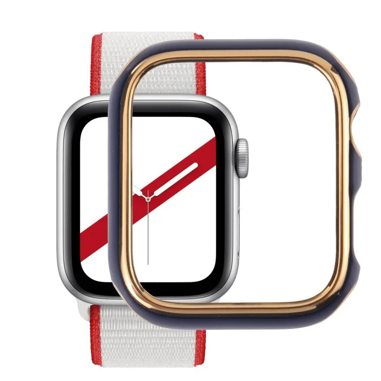 Capa protetora para relógio em PC com eletroforese bicolor, para Apple Watch Series 3 & 2 & 1 38mm