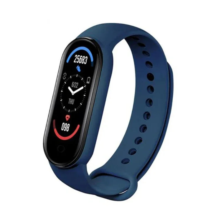 Pulseira Inteligente Desportiva 1M7, Suporta Monitorização da Frequência Cardíaca, Pressão Arterial, Sono e Lembrete de Sedentarismo, Carregamento Linear, Carregamento Magnético