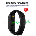 Pulseira Inteligente Desportiva 1M7, Suporta Monitorização da Frequência Cardíaca, Pressão Arterial, Sono e Lembrete de Sedentarismo, Carregamento Linear, Carregamento Magnético