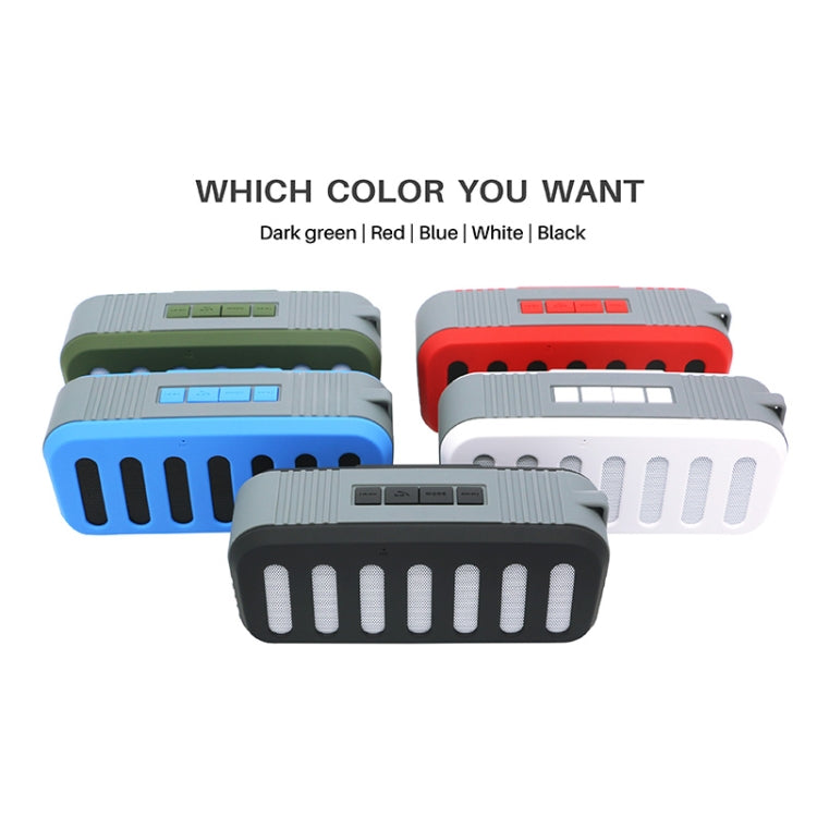 NewRixing NR-2013 Coluna Bluetooth TWS em Forma de Duto de Escape de Carro