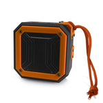 Nova Rixing NR-103 Mini Coluna Bluetooth TWS com Cordão, NR-103 (Laranja), NR-103 (Preto), NR-103 (Vermelho), NR-103 (Azul), NR-103 (Verde)