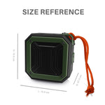 Nova Rixing NR-103 Mini Coluna Bluetooth TWS com Cordão, NR-103 (Laranja), NR-103 (Preto), NR-103 (Vermelho), NR-103 (Azul), NR-103 (Verde)