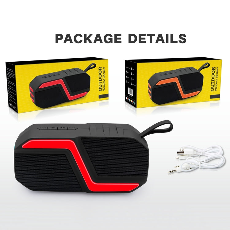 NewRixing NR-5019 Coluna Bluetooth Portátil para Exterior, Suporta Chamadas Mãos Livres / Cartão TF / FM / Disco U
