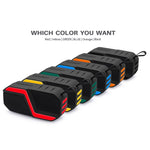 NewRixing NR-5019 Coluna Bluetooth Portátil para Exterior, Suporta Chamadas Mãos Livres / Cartão TF / FM / Disco U