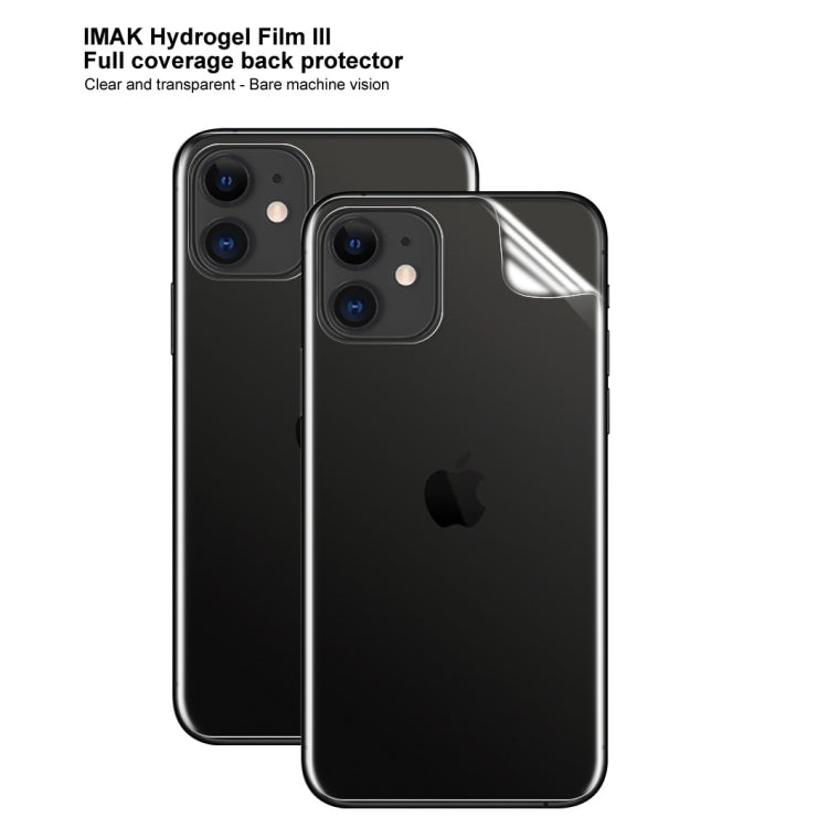 2 unidades de película de hidrogel curva IMAK para ecrã completo 3, Protetor traseiro, para iPhone 11, para iPhone 11 Pro, para iPhone 11 Pro Max