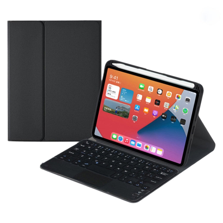 HK006C Teclado Bluetooth Destacável com Capa de Couro, Touchpad e Suporte para iPad mini 6