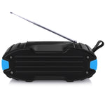 New Rixing NR-907FM TWS Outdoor Bluetooth Speaker Support Hands-free Call / FM with Handle & Antenna, NR-907FM (Orange), NR-907FM (Black), NR-907FM (Red), NR-907FM (Yellow), NR-906 (Blue)