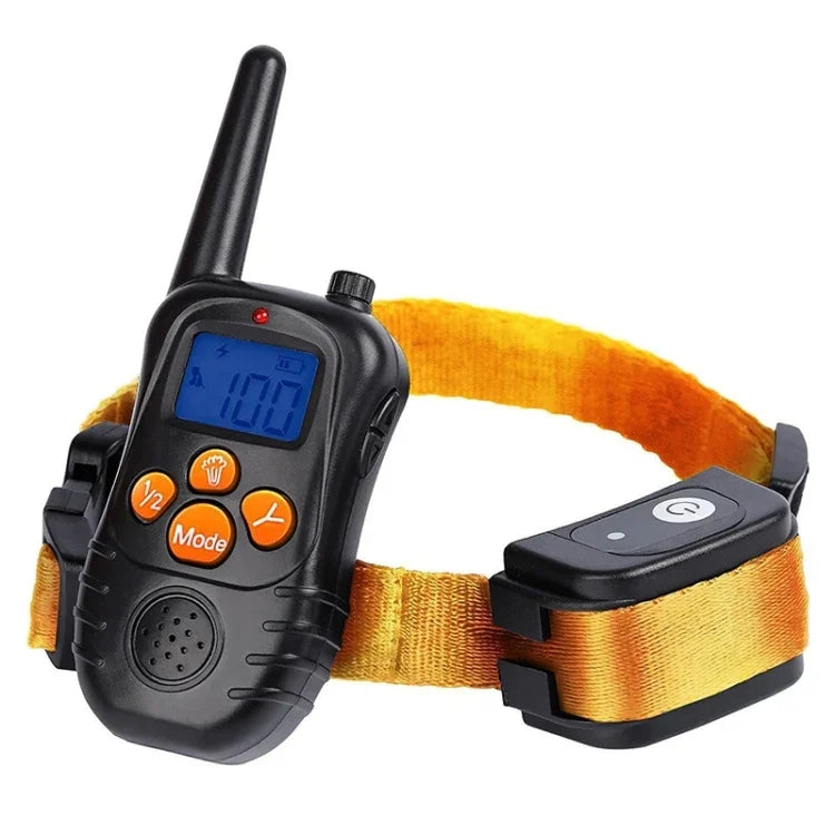 998DC Colar de Choque Elétrico com Controlo Remoto para Parar Latidos, Dispositivo de Treino para Cães, Ficha EU, Ficha US, Ficha AU