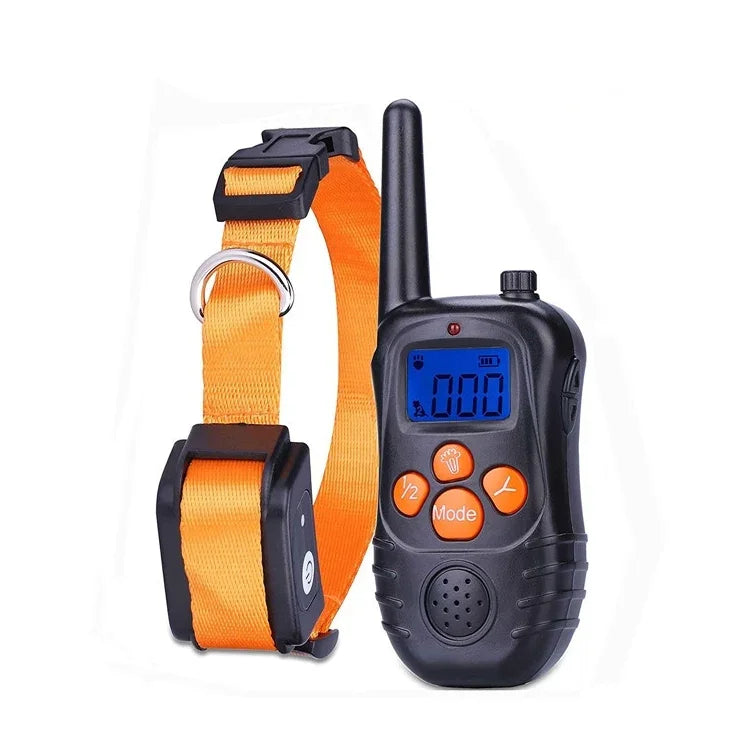 998DC Colar de Choque Elétrico com Controlo Remoto para Parar Latidos, Dispositivo de Treino para Cães, Ficha EU, Ficha US, Ficha AU