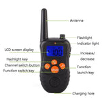 998DC Colar de Choque Elétrico com Controlo Remoto para Parar Latidos, Dispositivo de Treino para Cães, Ficha EU, Ficha US, Ficha AU