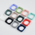Capa protetora em silicone à prova de choque, para Apple Watch Series 6 / 5 / 4 / Watch SE 44mm, para Apple Watch Series 3 & 2 & 1 42mm, para Apple Watch Series 6 / 5 / 4 / Watch SE 40mm