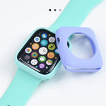 Capa protetora em silicone à prova de choque, para Apple Watch Series 6 / 5 / 4 / Watch SE 44mm, para Apple Watch Series 3 & 2 & 1 42mm, para Apple Watch Series 6 / 5 / 4 / Watch SE 40mm