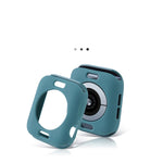 Capa protetora em silicone à prova de choque, para Apple Watch Series 6 / 5 / 4 / Watch SE 44mm, para Apple Watch Series 3 & 2 & 1 42mm, para Apple Watch Series 6 / 5 / 4 / Watch SE 40mm