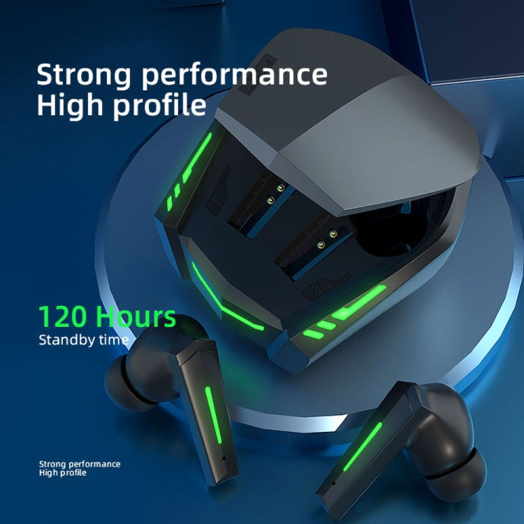 Auricular Bluetooth Original Lenovo XT80 TWS para Jogos / Música com Modo Duplo, Luz Respiratória e Caixa de Carregamento