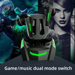 Auricular Bluetooth Original Lenovo XT80 TWS para Jogos / Música com Modo Duplo, Luz Respiratória e Caixa de Carregamento