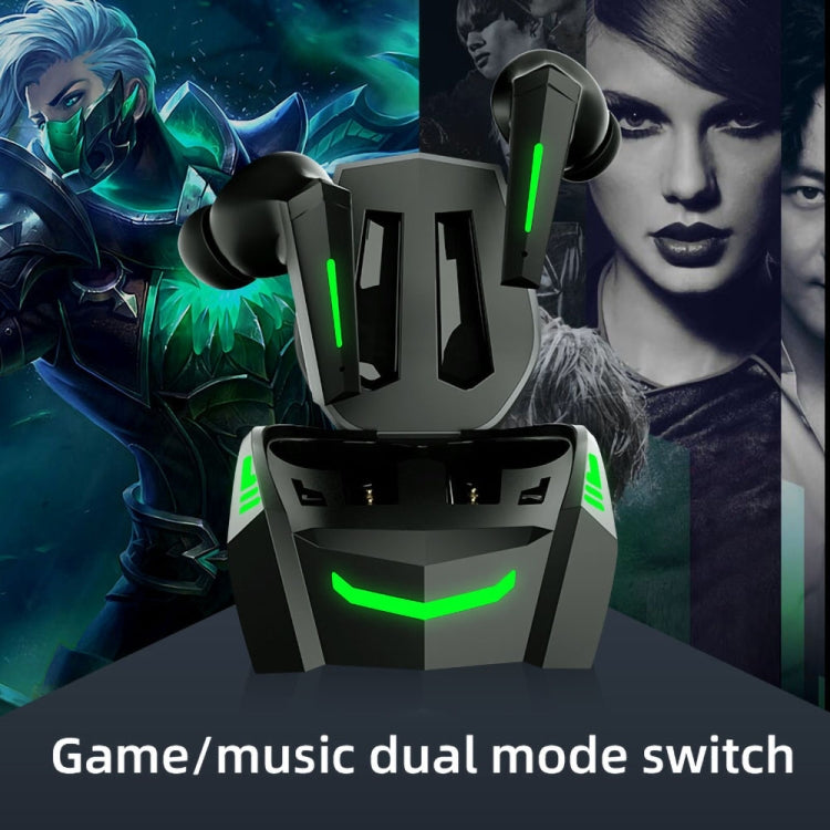 Auricular Bluetooth Original Lenovo XT80 TWS para Jogos / Música com Modo Duplo, Luz Respiratória e Caixa de Carregamento
