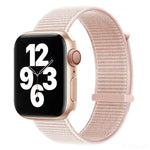 Hook and Loop Fastener Dual Section Replacement Watchband For Apple Watch Series, 7 41mm / 6&SE&5&4 40mm / 3&2&1 38mm, 7 45mm / 6&SE&5&4 44mm / 3&2&1 42mm