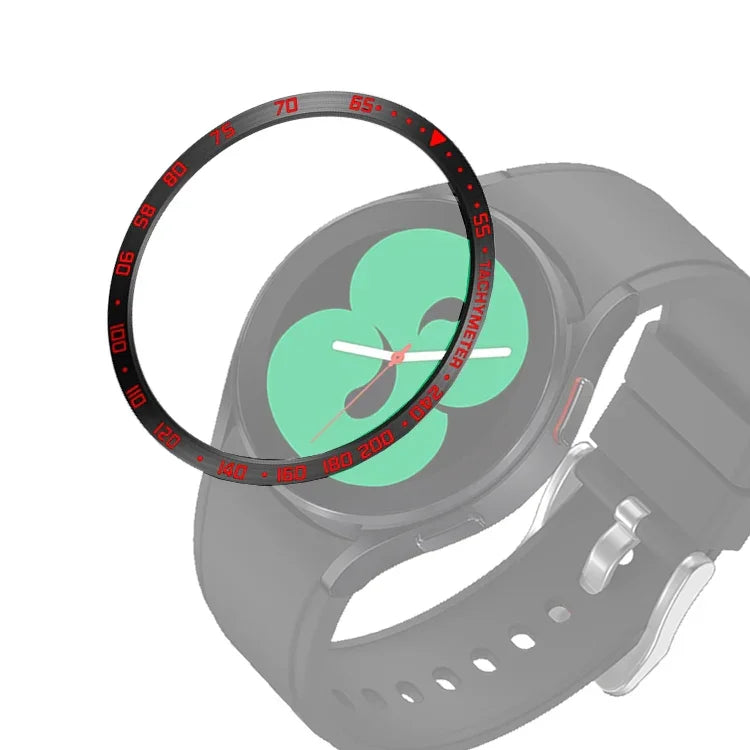 Smart Watch Steel Bezel Ring, E Version, For Samsung Galaxy Watch4 Classic 42mm, For Samsung Galaxy Watch4 Classic 46mm