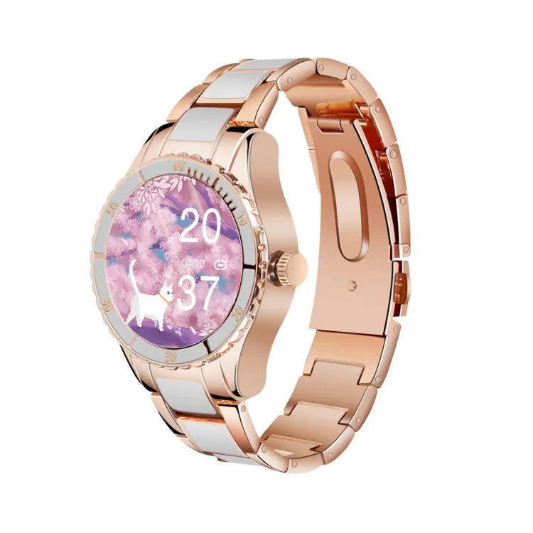 Z73 Pulseira Inteligente com Ecrã Tátil de 1,09 polegadas, Suporta Monitorização do Sono / Monitorização da Frequência Cardíaca / Controlo por Voz / Lembrete do Ciclo Menstrual Feminino