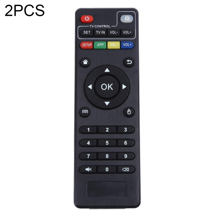2 Unidades Controlo Remoto para Set-Top Box x96 para T95M / T95N / X96 mini / M8s / T95X