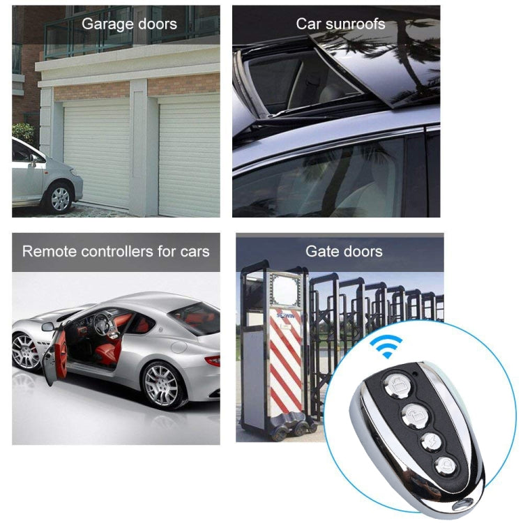 Comando Universal K18 para Porta de Estores Elétricos em U, Frequências 315MHZ, 433MHZ