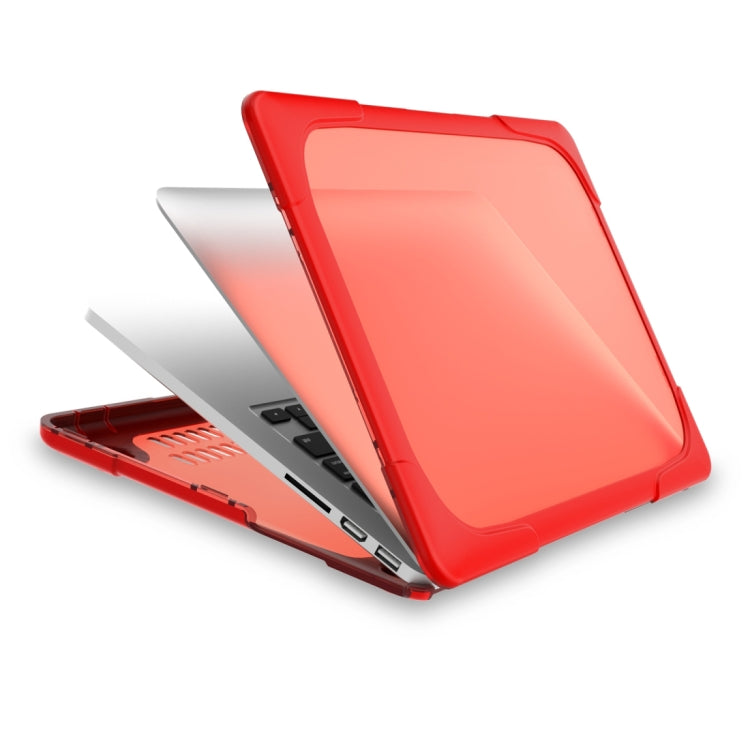 Capa Protetora para Portátil TPU + PC Bicolor, Para MacBook Air 13.3 polegadas A1932 (2018), Para MacBook Pro 13.3 polegadas com Touch Bar (A2159 / A1989)