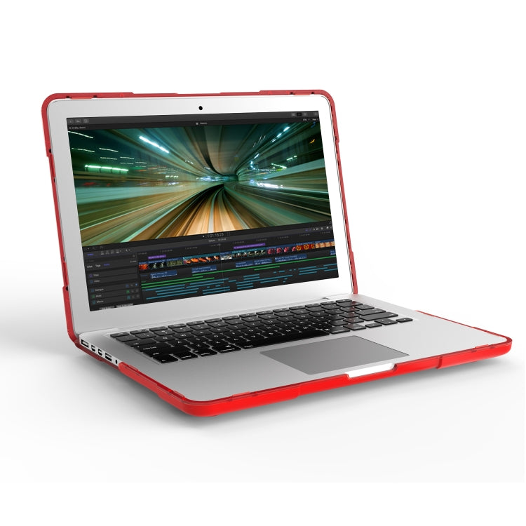 Capa Protetora para Portátil TPU + PC Bicolor, Para MacBook Air 13.3 polegadas A1932 (2018), Para MacBook Pro 13.3 polegadas com Touch Bar (A2159 / A1989)