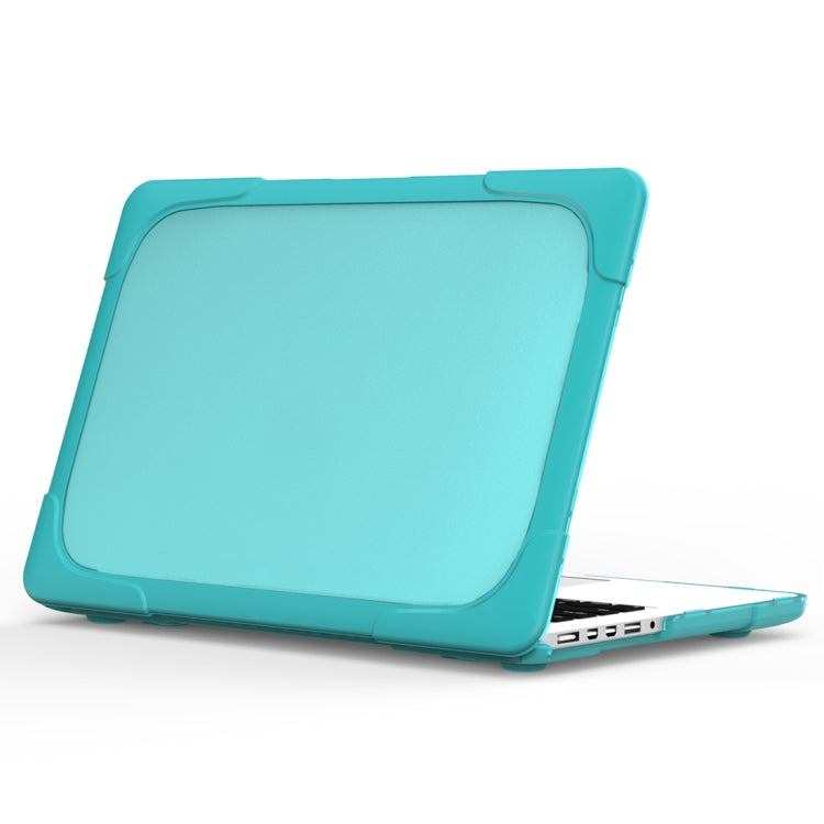Capa Protetora para Portátil TPU + PC Bicolor, Para MacBook Air 13.3 polegadas A1932 (2018), Para MacBook Pro 13.3 polegadas com Touch Bar (A2159 / A1989)