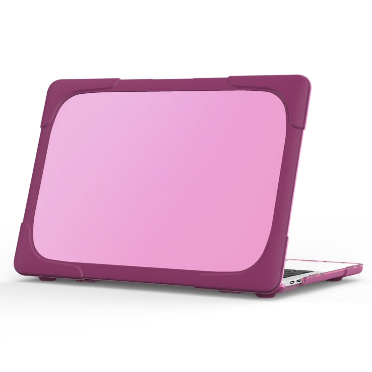 Capa Protetora para Portátil TPU + PC Bicolor, Para MacBook Air 13.3 polegadas A1932 (2018), Para MacBook Pro 13.3 polegadas com Touch Bar (A2159 / A1989)