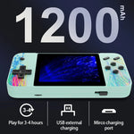 Consola de Jogos Portátil G3 Macaron com Ecrã de 3,5 polegadas para Dois Jogadores, 800 Jogos Integrados, Dois Jogadores / Rosa, Dois Jogadores / Cinzento, Dois Jogadores / Verde, Dois Jogadores / Azul
