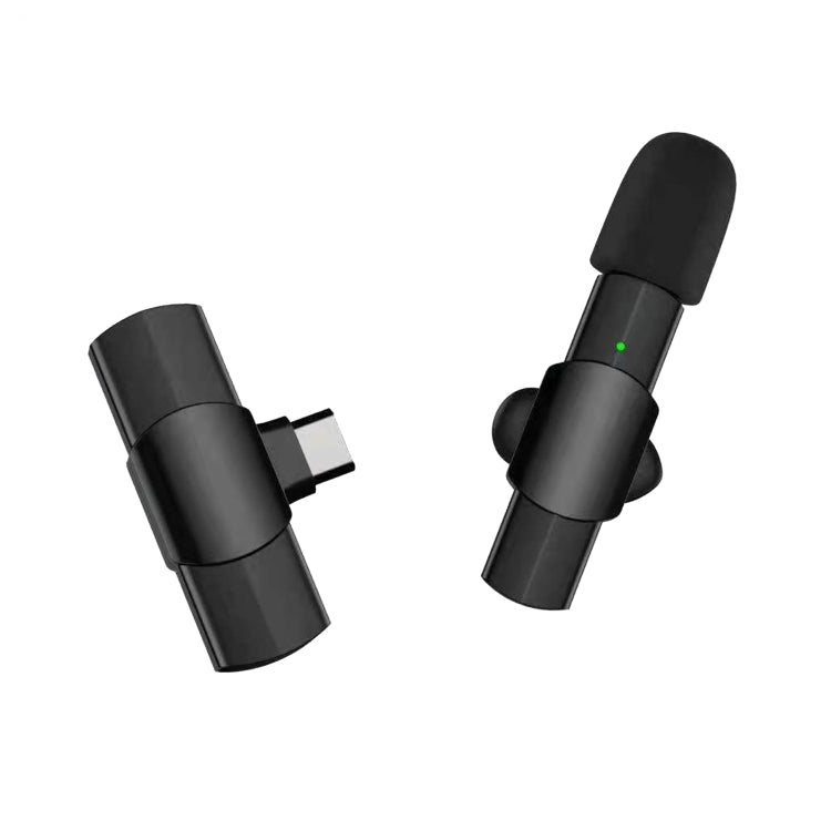 Microfone Mini Lavalier Interface Tipo-C / USB-C, Tipo-C