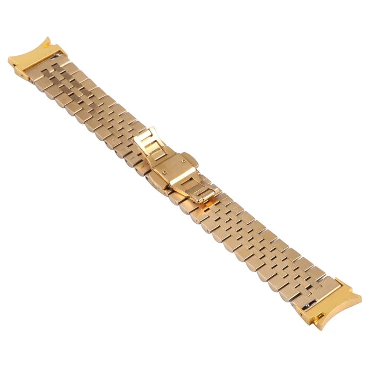 Pulseira de substituição em aço inoxidável com cinco contas, Para Samsung Galaxy Watch4 40mm/44mm