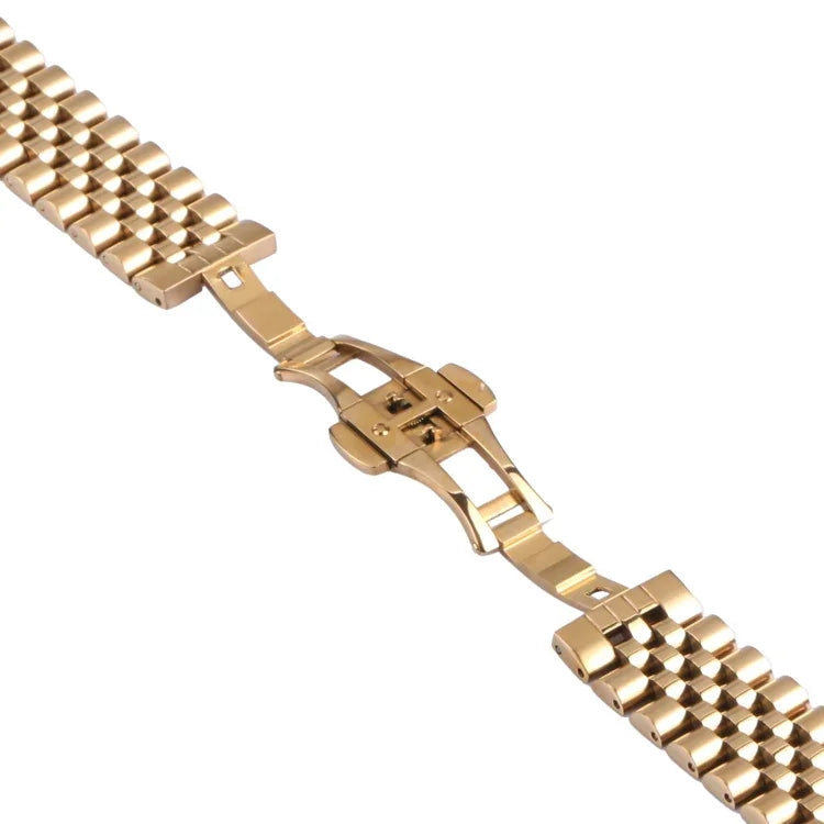 Pulseira de substituição em aço inoxidável com cinco contas, Para Samsung Galaxy Watch4 40mm/44mm