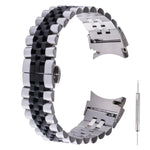 Pulseira de substituição em aço inoxidável com cinco contas, Para Samsung Galaxy Watch4 40mm/44mm