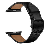Pulseira substituta de couro para Apple Watch Series 7 41mm / 6&SE&5&4 40mm / 3&2&1 38mm, 7 45mm / 6&SE&5&4 44mm / 3&2&1 42mm