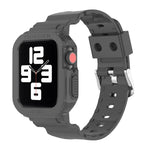 Pulseira Substituta Integrada em TPU Transparente Glacier, Para Apple Watch Series 7 45mm, Para Apple Watch Series 7 41mm