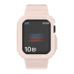 Pulseira Substituta Integrada em TPU Transparente Glacier, Para Apple Watch Series 7 45mm, Para Apple Watch Series 7 41mm