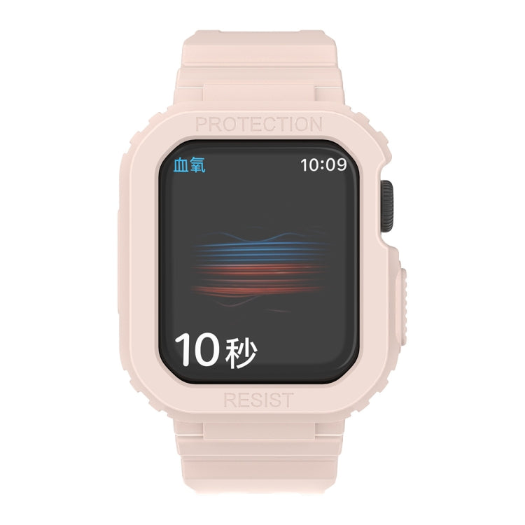 Pulseira Substituta Integrada em TPU Transparente Glacier, Para Apple Watch Series 7 45mm, Para Apple Watch Series 7 41mm