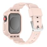Pulseira Substituta Integrada em TPU Transparente Glacier, Para Apple Watch Series 7 45mm, Para Apple Watch Series 7 41mm
