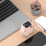 Pulseira Substituta Integrada em TPU Transparente Glacier, Para Apple Watch Series 7 45mm, Para Apple Watch Series 7 41mm