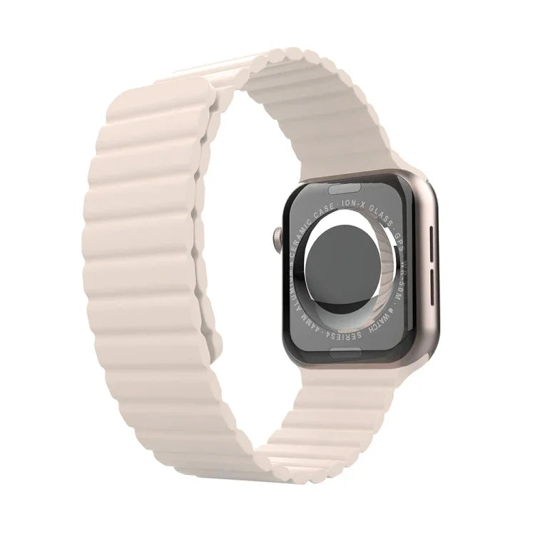 Pulseira Substituta Integrada em Silicone para Apple Watch Series, 7 41mm / 6&SE&5&4 40mm / 3&2&1 38mm, 7 45mm / 6&SE&5&4 44mm / 3&2&1 42mm