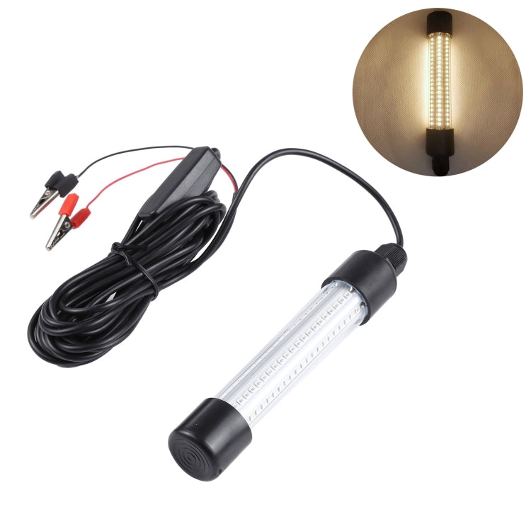 Luz LED para Pesca Subaquática Luminosa, Lâmpada de Isco, AC/DC 12-24V
