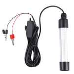 Luz LED para Pesca Subaquática Luminosa, Lâmpada de Isco, AC/DC 12-24V