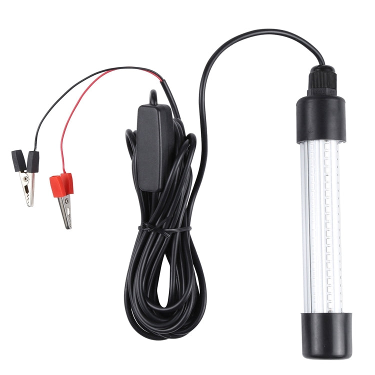 Luz LED para Pesca Subaquática Luminosa, Lâmpada de Isco, AC/DC 12-24V