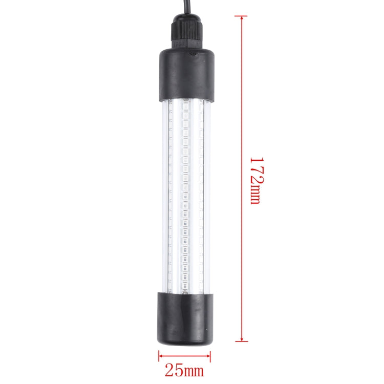 Luz LED para Pesca Subaquática Luminosa, Lâmpada de Isco, AC/DC 12-24V