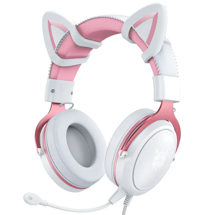 ONIKUMA X10 Auscultadores Gaming com Luz LED no Auricular, Ajustáveis e com Microfone