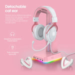 ONIKUMA X10 Auscultadores Gaming com Luz LED no Auricular, Ajustáveis e com Microfone